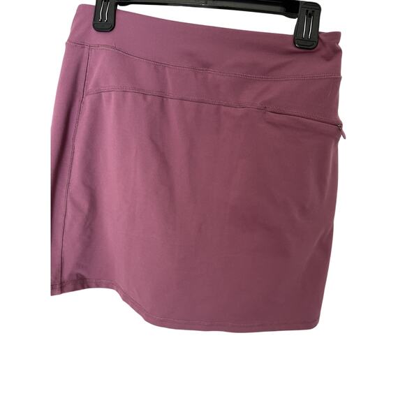 Land's End Women Skort S Mauve Pocket Activewear Golf  Tennis Pickleball - Picture 4 of 5